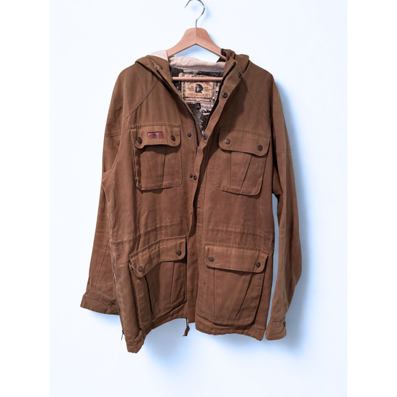 Vans x Dennis Hopper Morocco Hooded Military Jacket Sz. L RARE - Picture 2 of 16